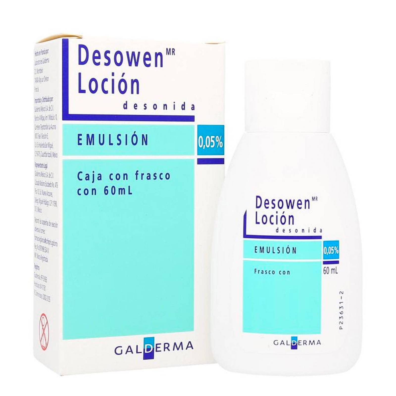 Loción Desowen Desonida 0.05% 60 ml 