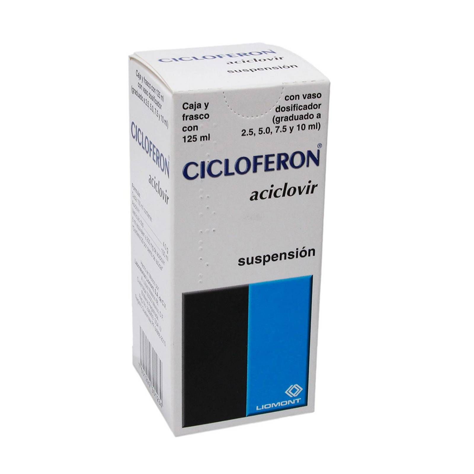 Aciclovir Cicloferon Suspensión 125 ml 