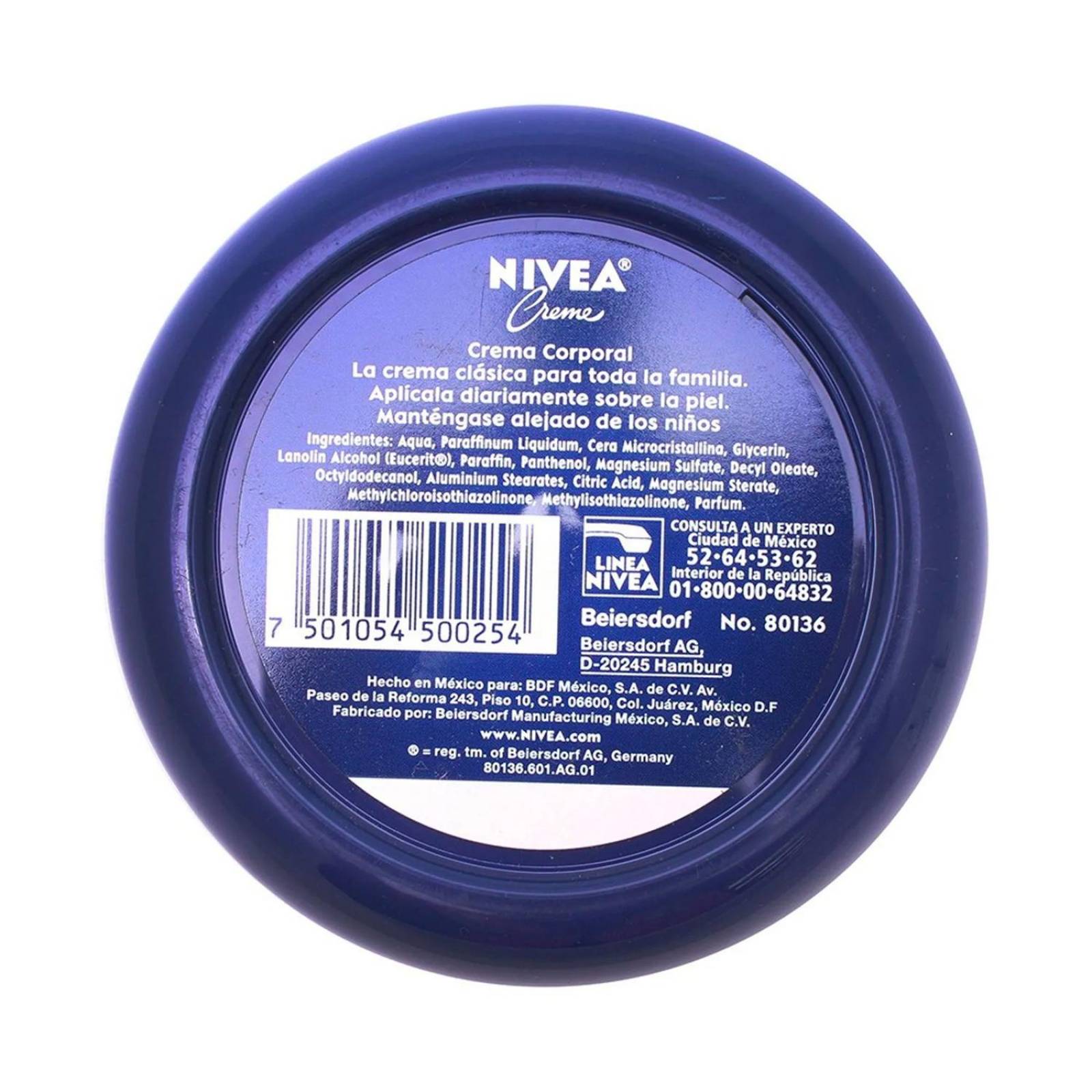 Crema Nivea Tarro 500 ml 