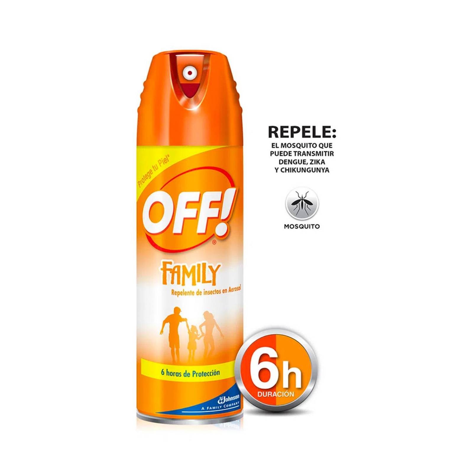 Repelente de Insectos Off! Family Spray 170 gr