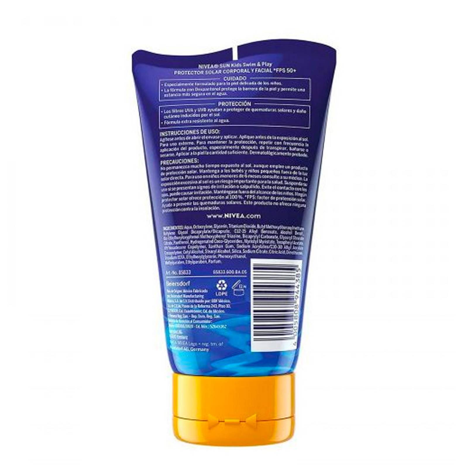 Protector Solar Nivea Sun Kids Swim & Play 150 ml 