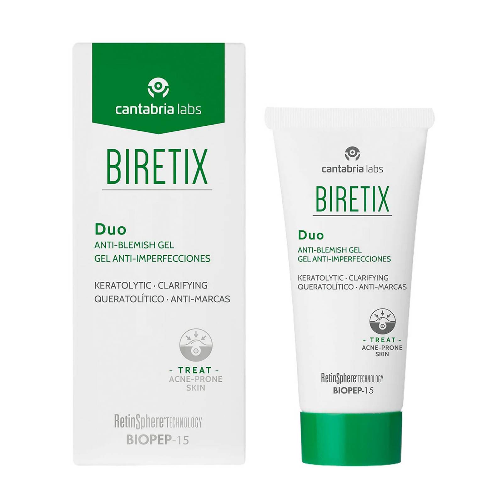 Gel Anti-Imperfecciones Biretix Duo 30 ml 