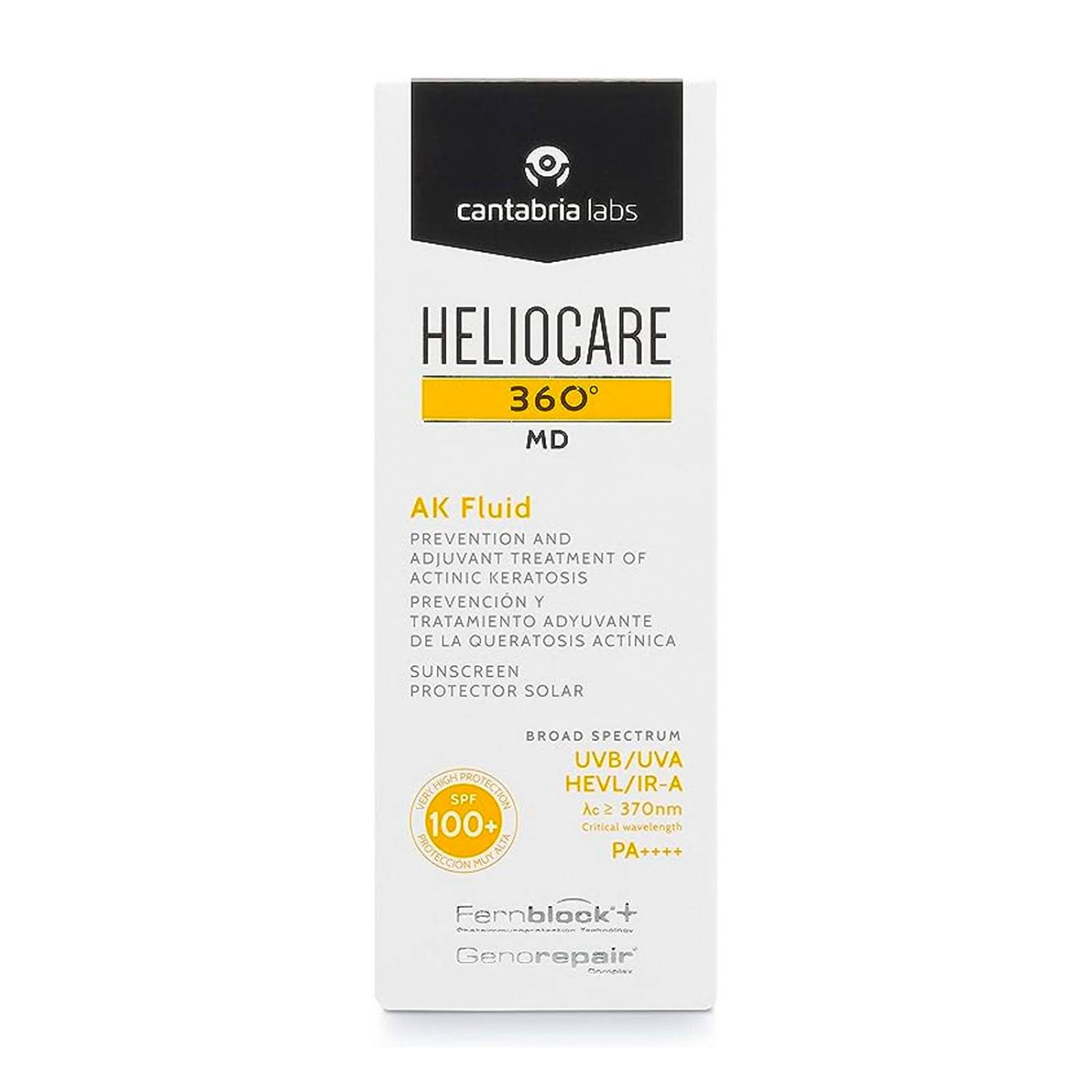 Protector Solar Heliocare 360 AK Emulsion FPS50+ 50 ml 