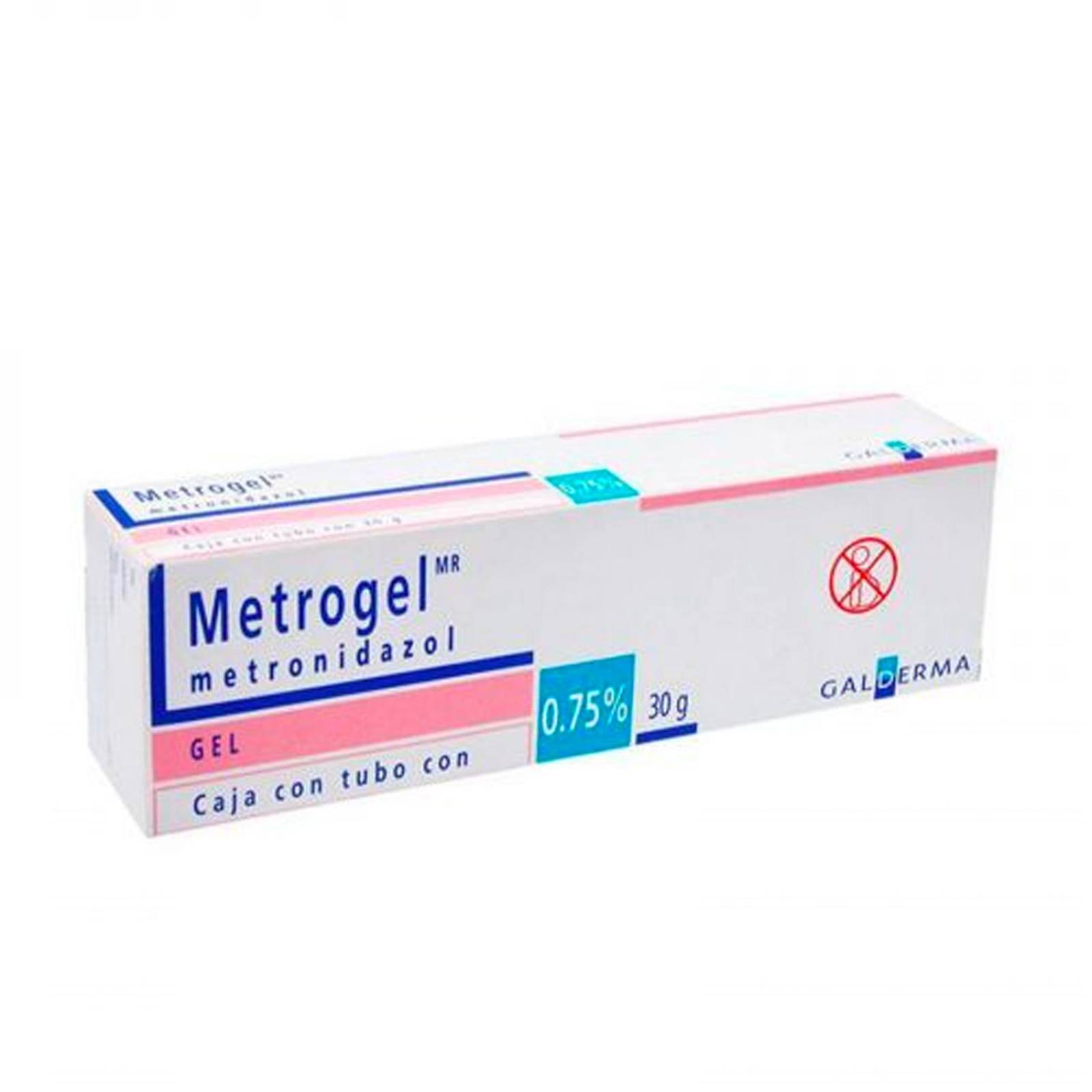 Gel Metrogel Metronidazol 0.75% 30 gr