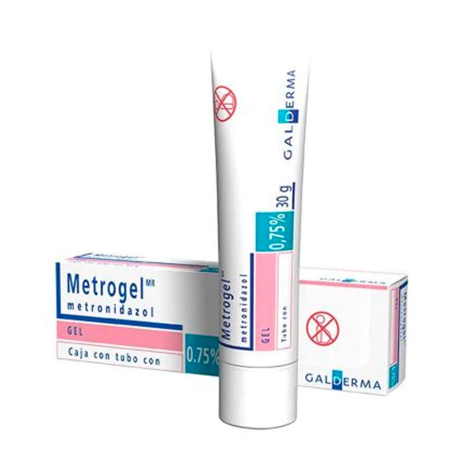 Gel Metrogel Metronidazol 0.75% 30 gr