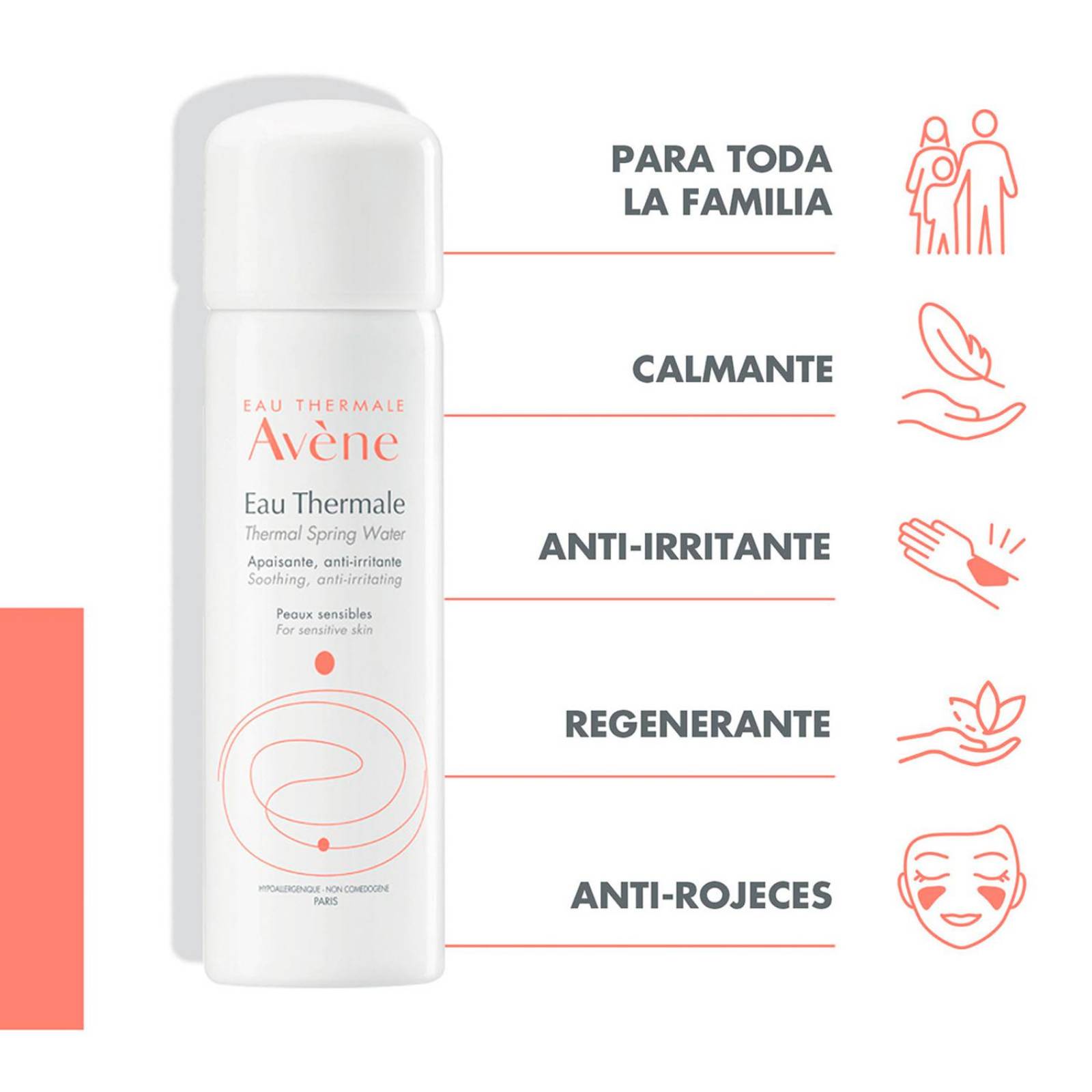 Agua Termal Avene Piel Sensible 50 ml 