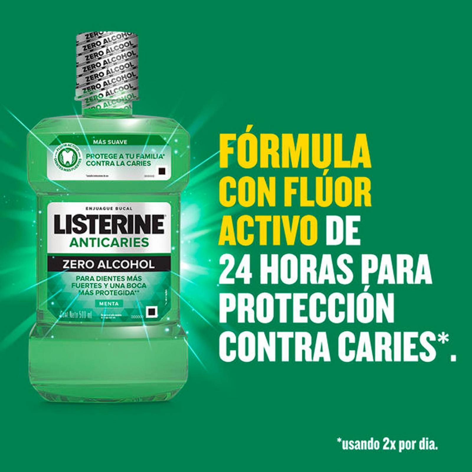 Enjuague Bucal Listerine Anticaries Zero 250 ml 