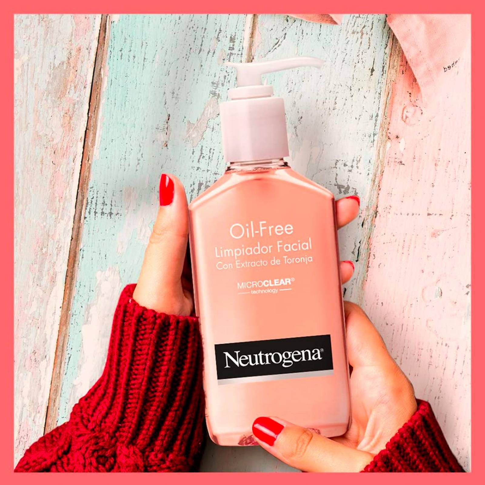 Limpiador Facial Neutrogena Oil Free Toronja 177 ml 