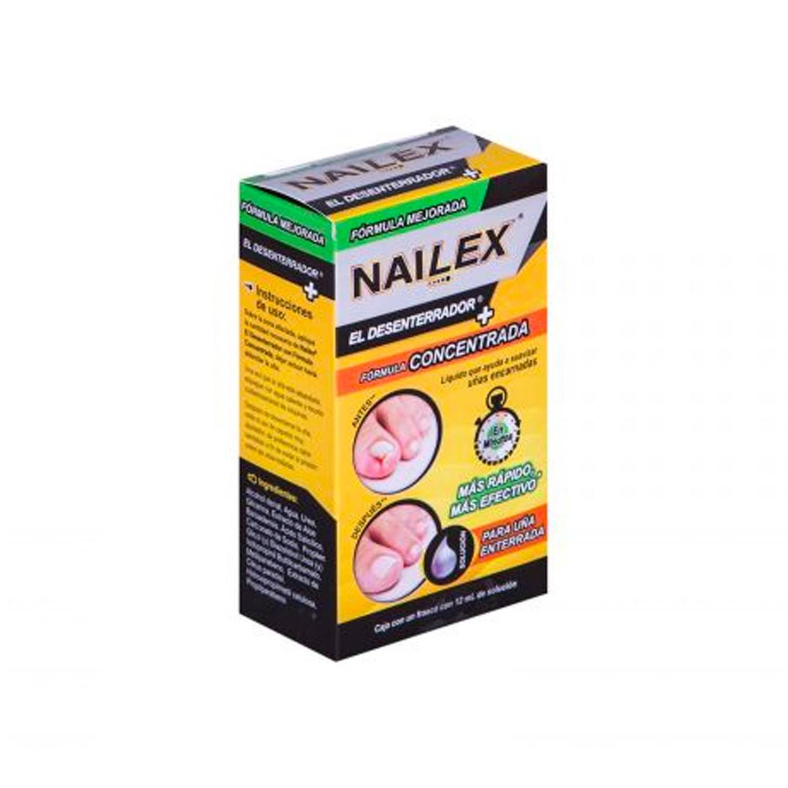 Solución Nailex Desenterrador + Fórmula Concentrada 12 ml 