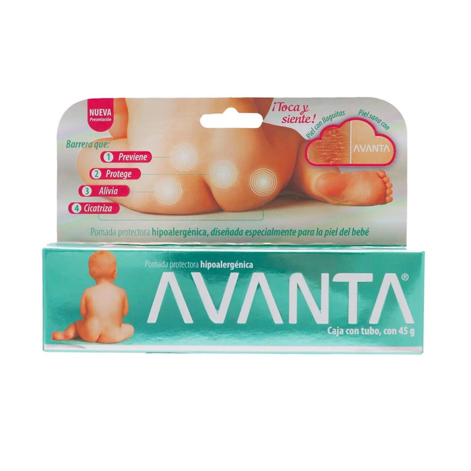 Pomada Avanta Protectora Hipoalergénica 45 gr 