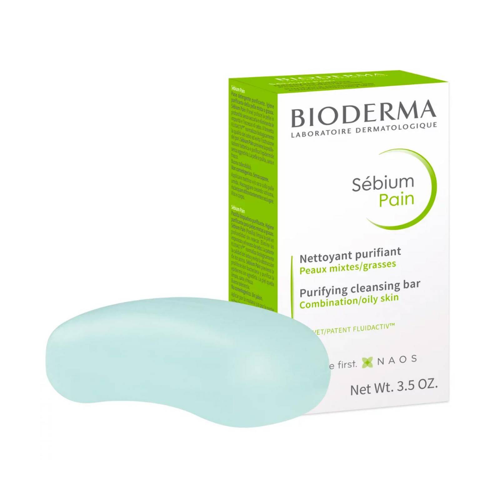 Barra Limpiadora Bioderma Sébium Pain 100 gr 