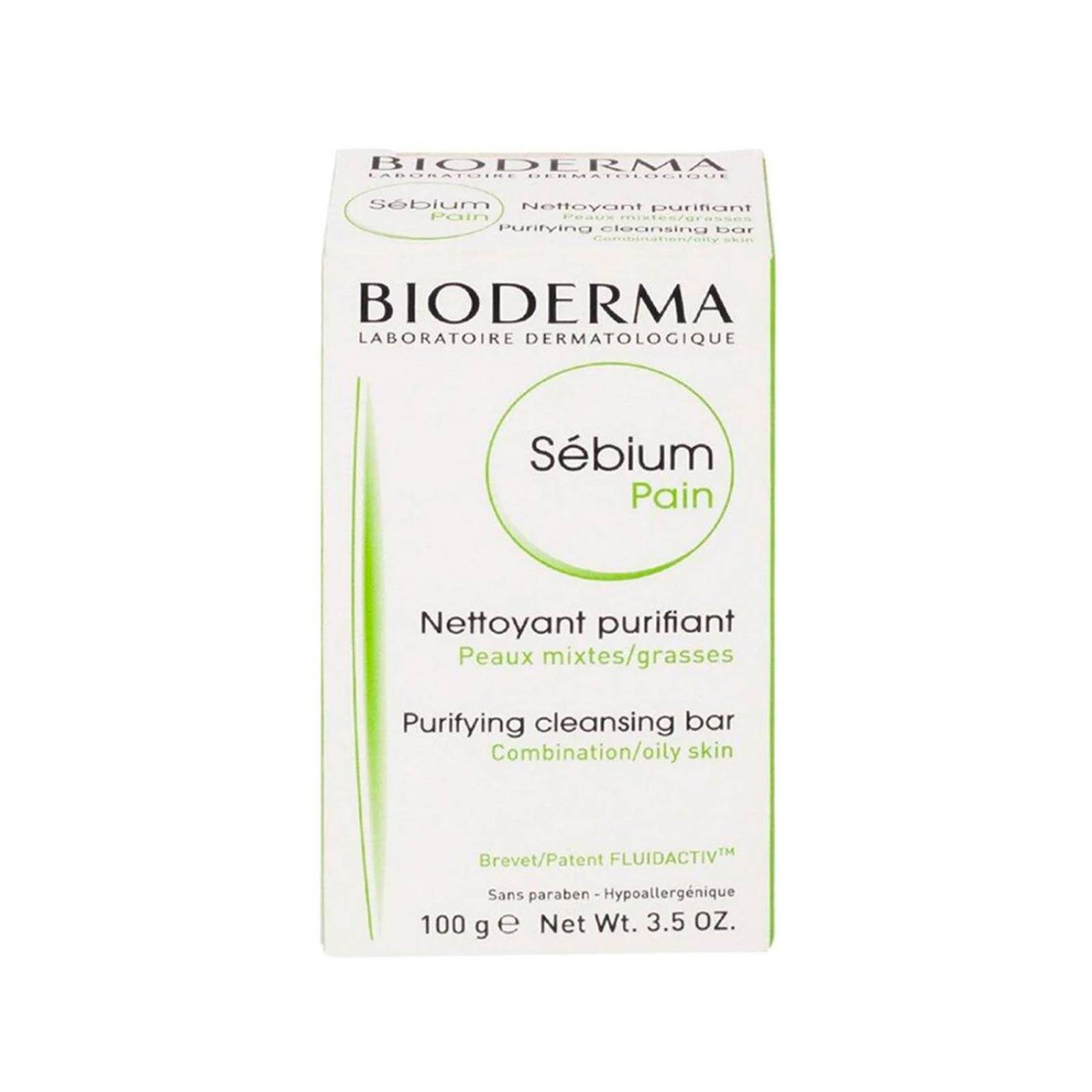 Barra Limpiadora Bioderma Sébium Pain 100 gr 