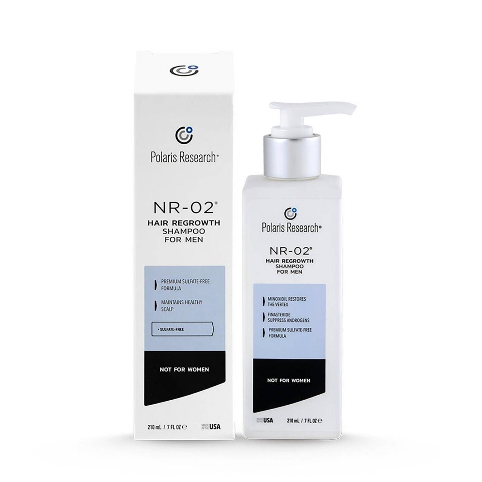 Shampoo Polaris Research NR-02 210 ml 