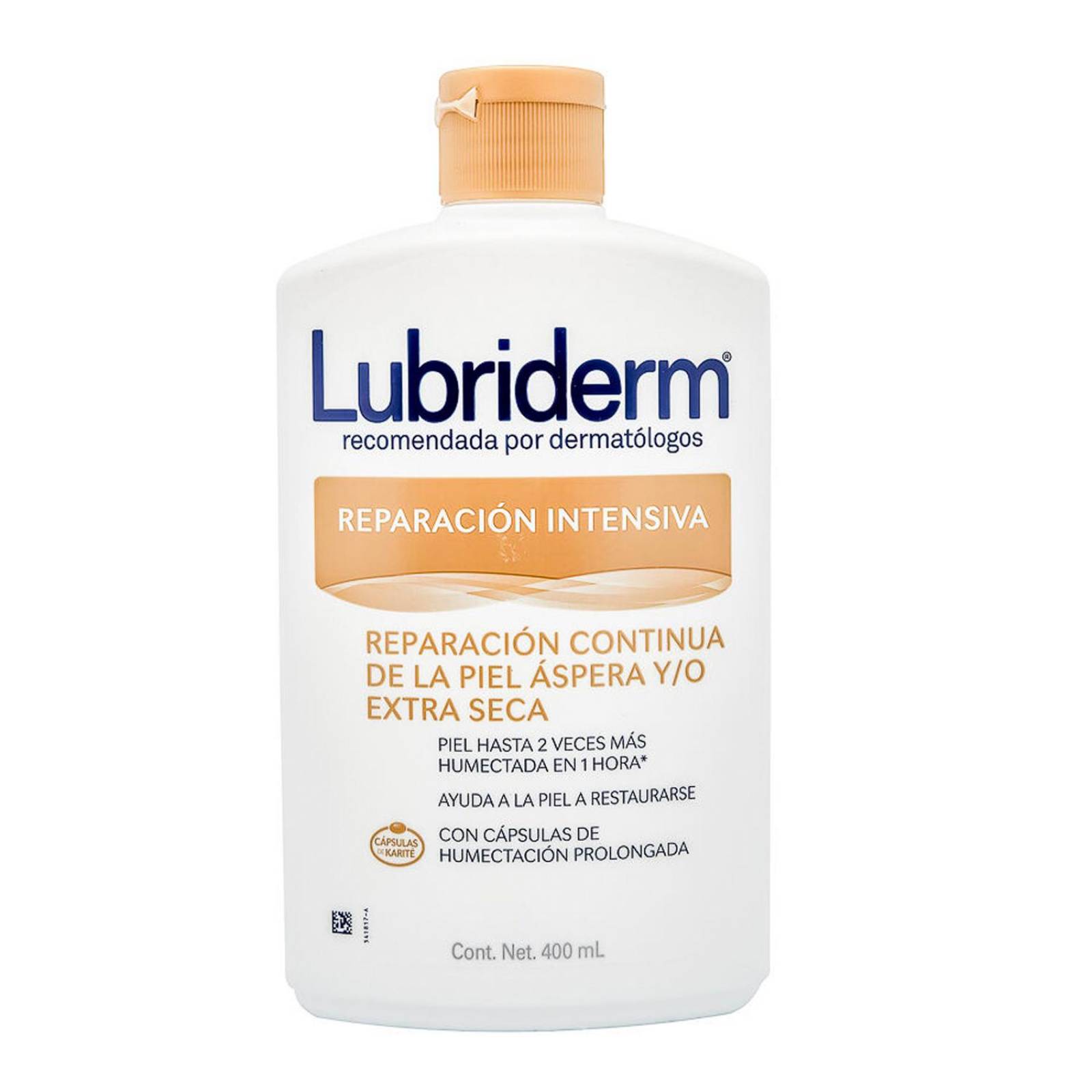 Crema Lubriderm Reparación Intensiva 400 ml 