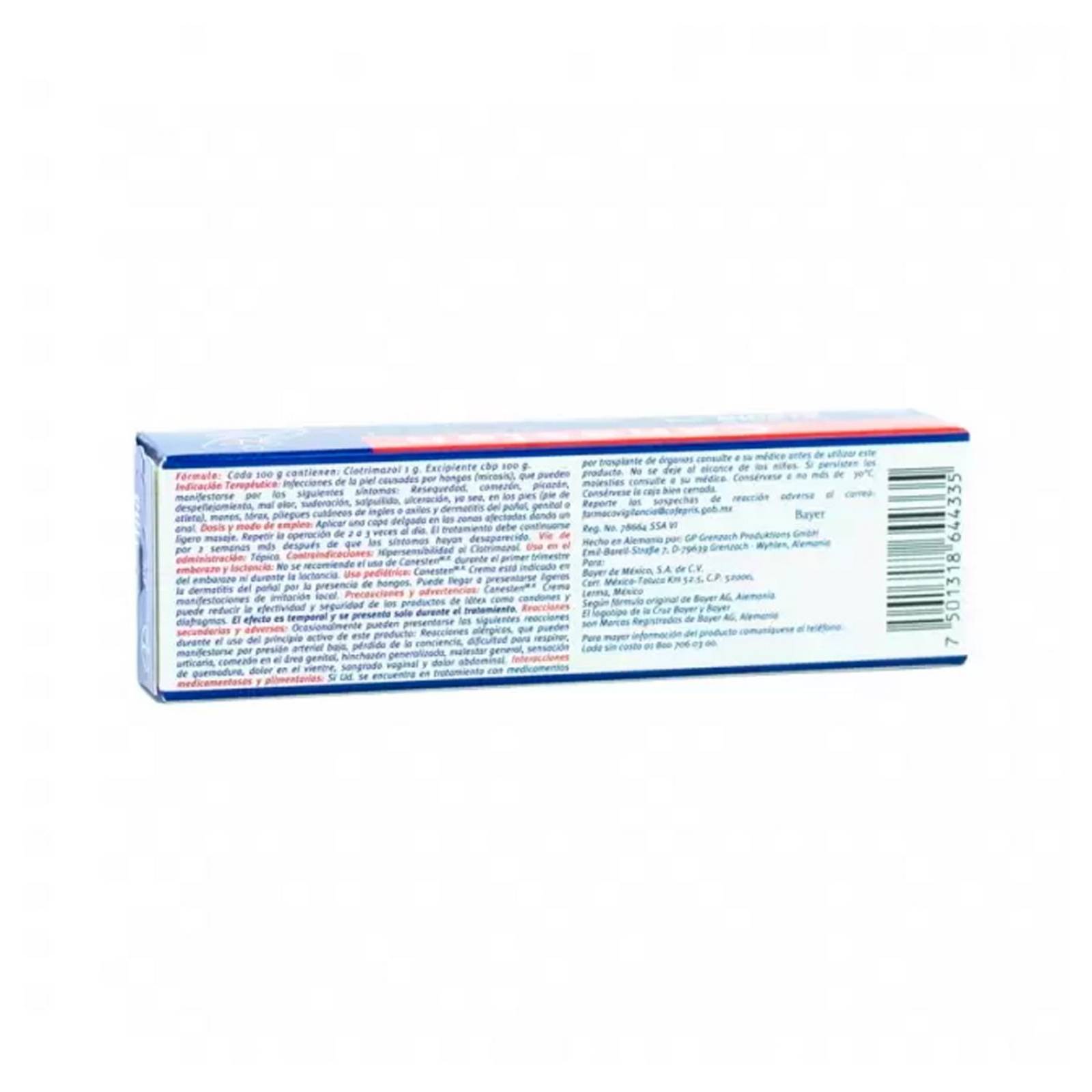 Crema Canesten Clotrimazol 1% 30 gr 