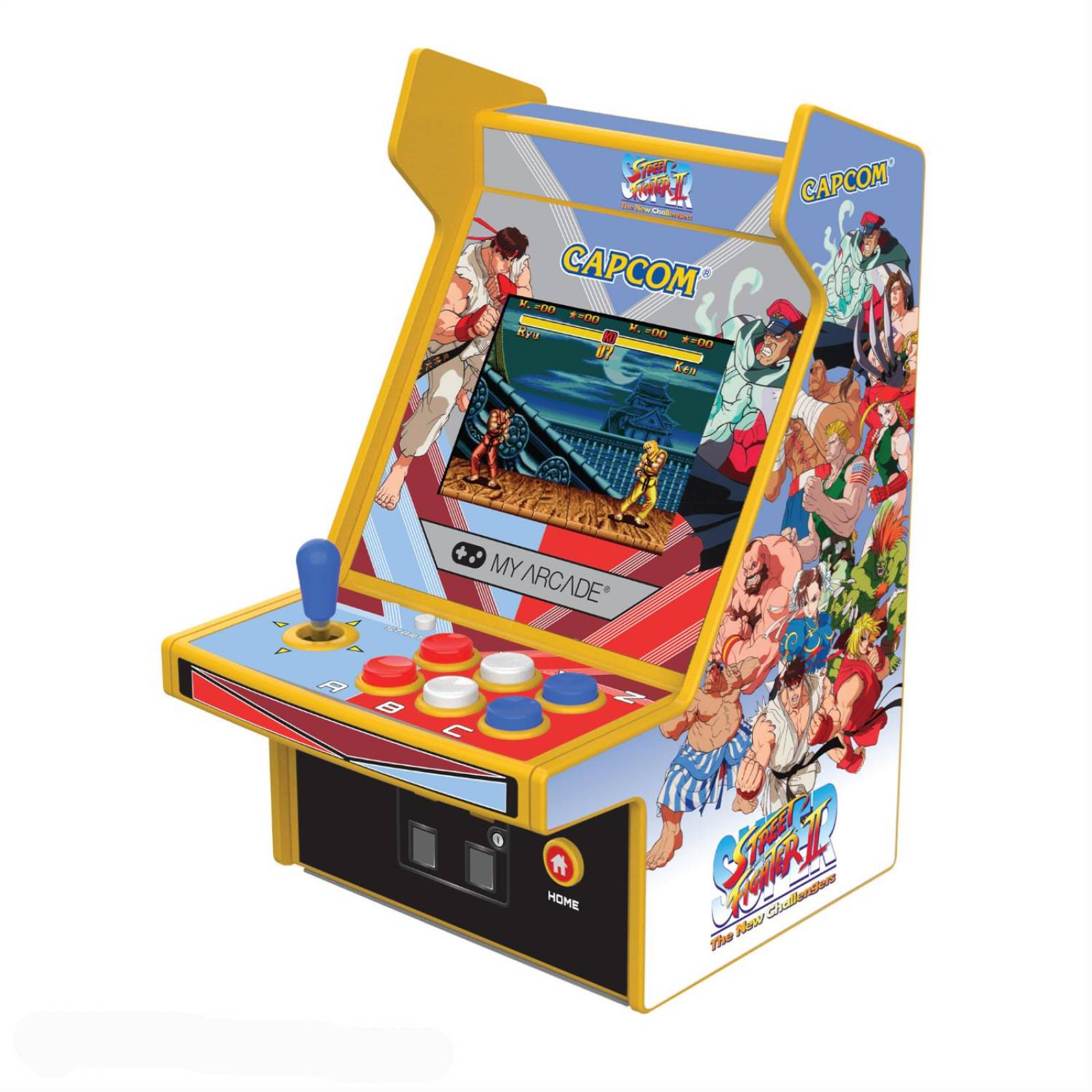 Mini Consola My Arcade Supers St Figth 2 En 1