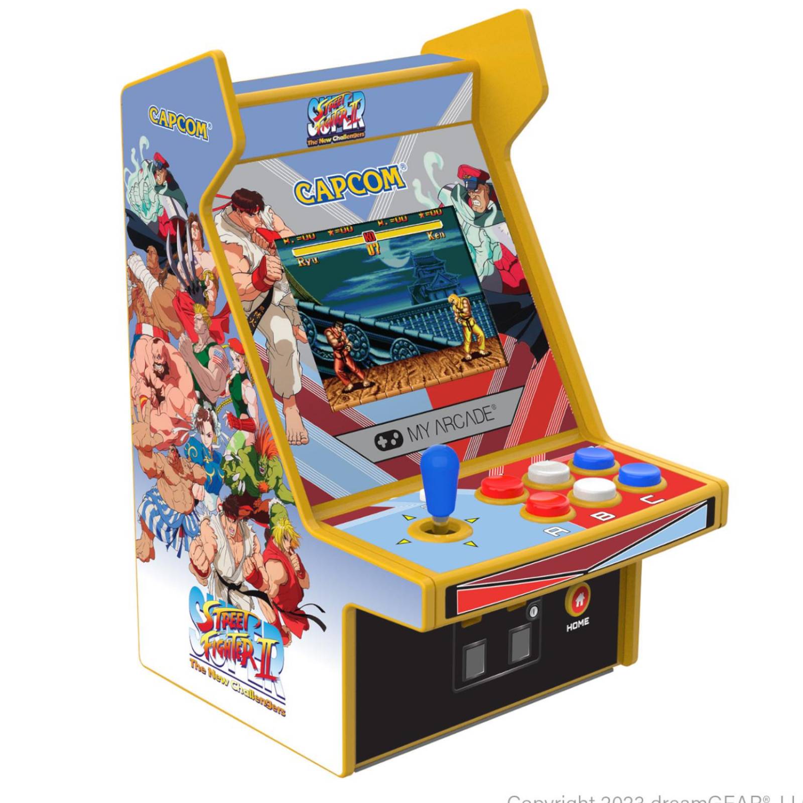 Mini Consola My Arcade Supers St Figth 2 En 1