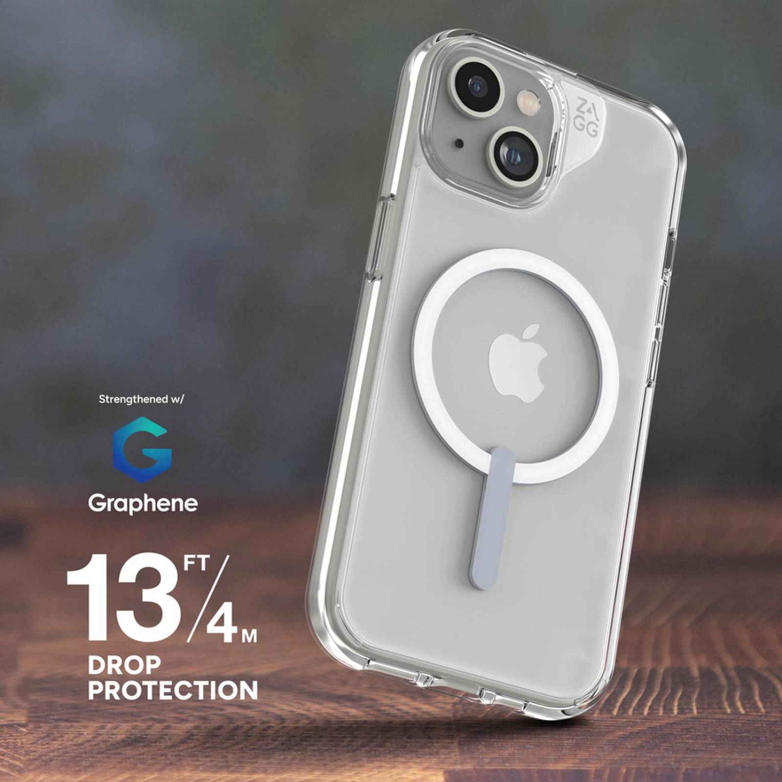 Funda ZAGG Crystal Palace Snap para iPhone 15 Plus 