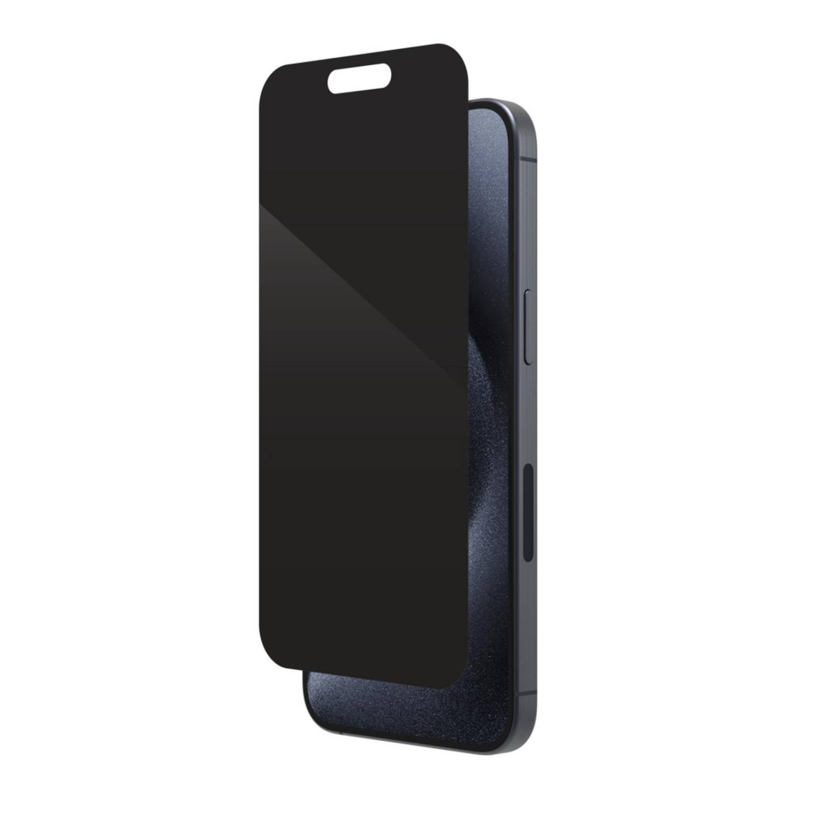 Protector de Pantalla Glass Elite ZAGG para iPhone 15 Pro Max privacidad  360
