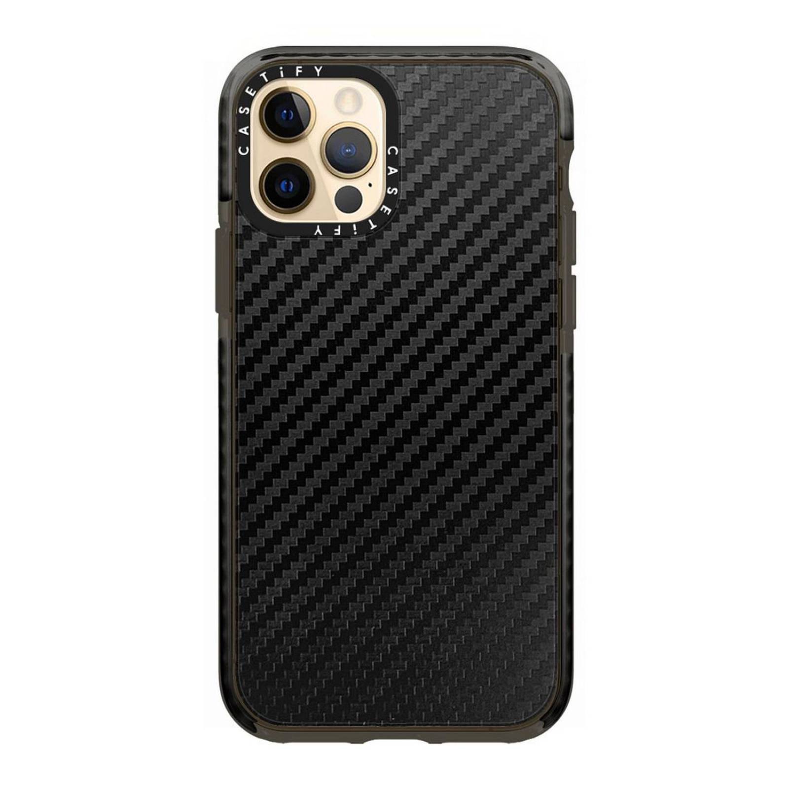 Funda CASETiFY Impact Negro para iPhone 12 y 12 Pro 
