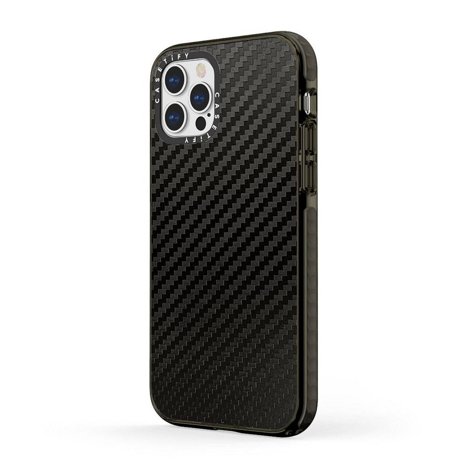 Funda CASETiFY Impact Negro para iPhone 12 y 12 Pro 