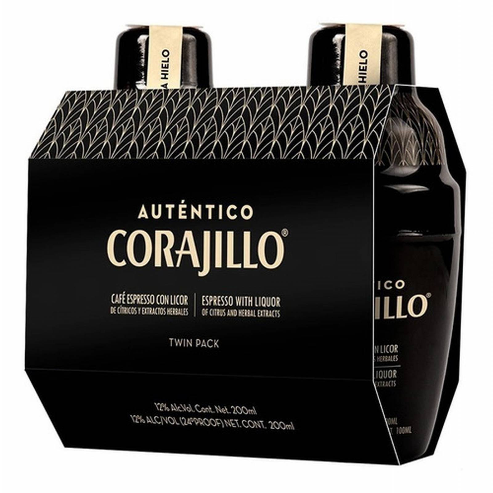 Auténtico Corajillo 10 Piezas 100ml Cada Uno