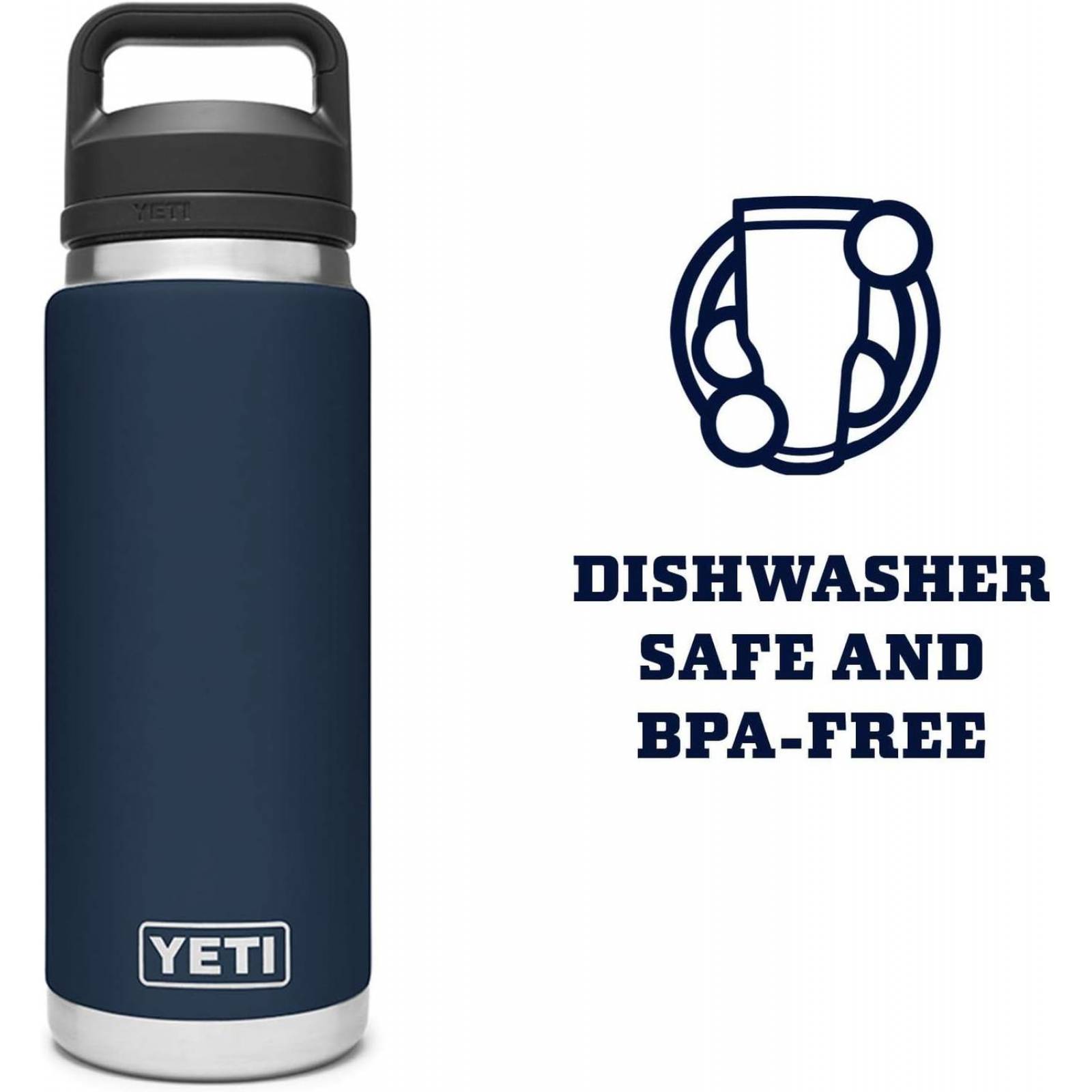 Yeti Rambler 26oz Bottle - Azul Navy