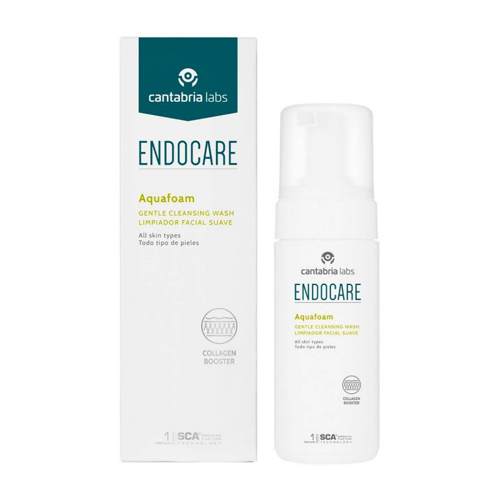 Espuma Limpiadora Endocare Aquafoam 125 ml