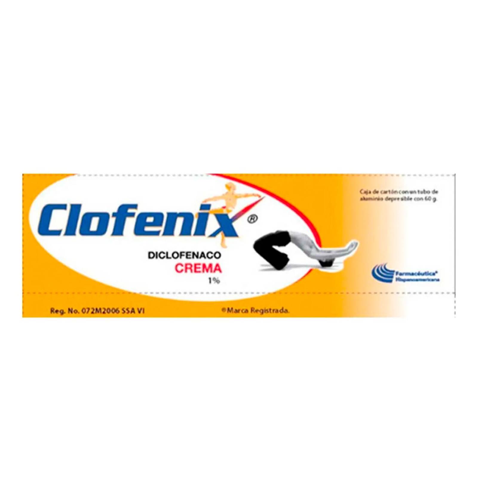 Crema Clofenix Diclofenaco 60 gr 