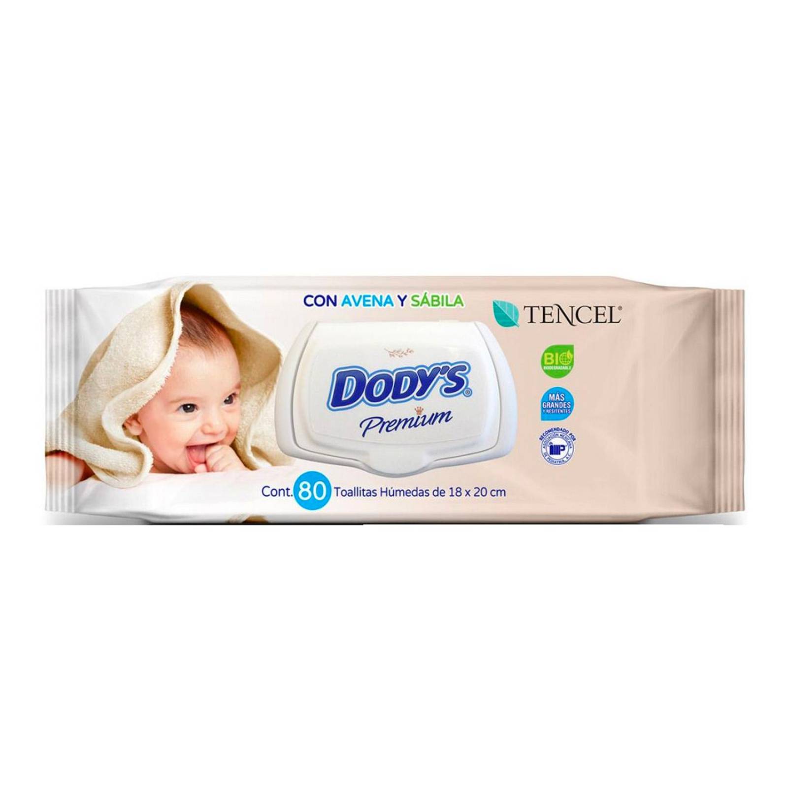 Toallitas Húmedas Dody's Premium 80 piezas 