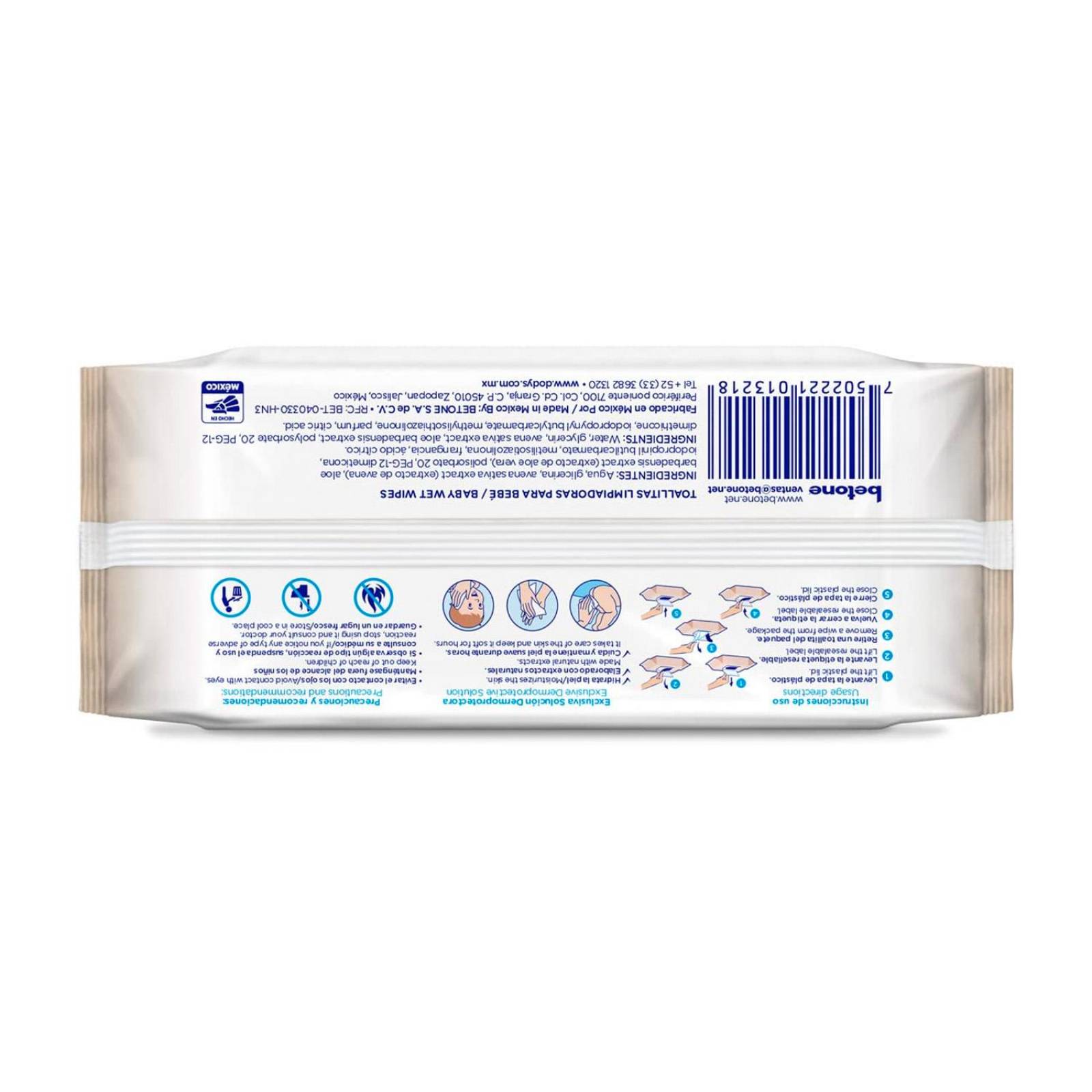 Toallitas Húmedas Dody's Premium 80 piezas 