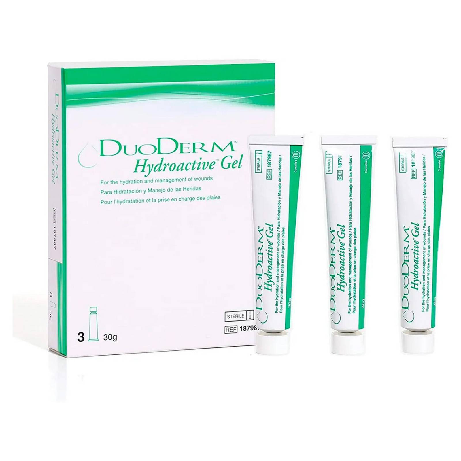 Gel Duoderm Hydroactive 3 tubos de 30 gr 