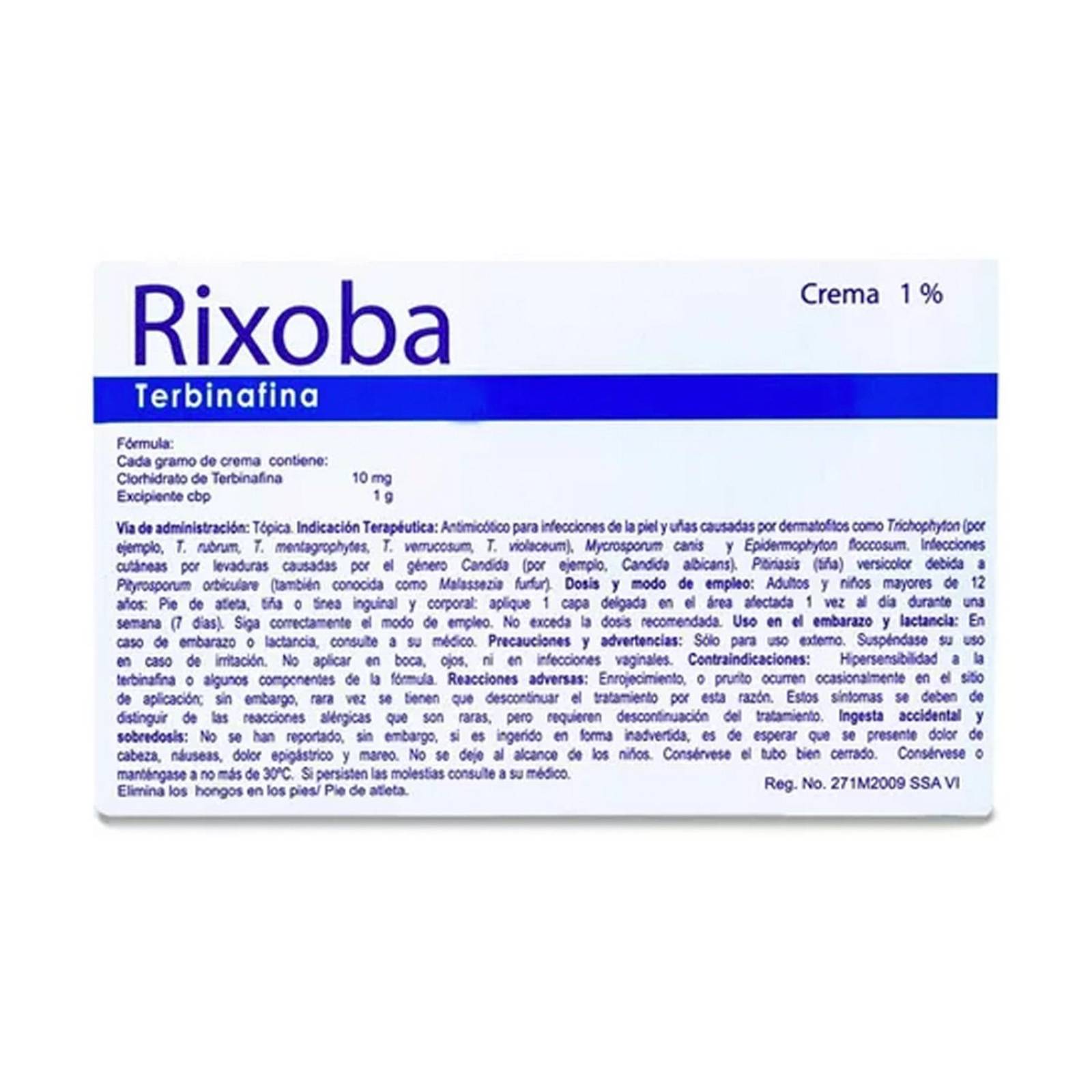 Crema Rixoba 15 gr 