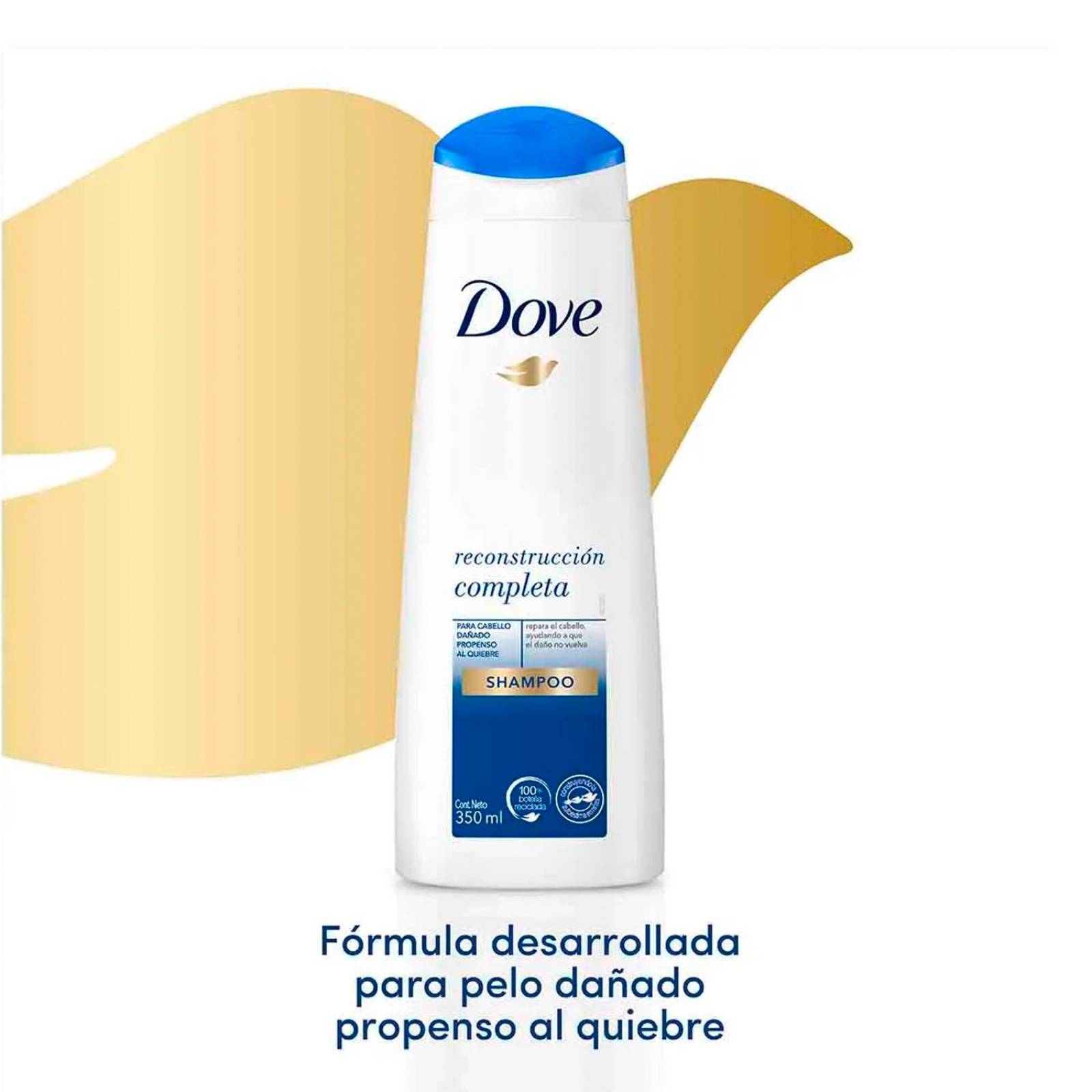 Shampoo Dove Reconstrucción Completa 350 ml