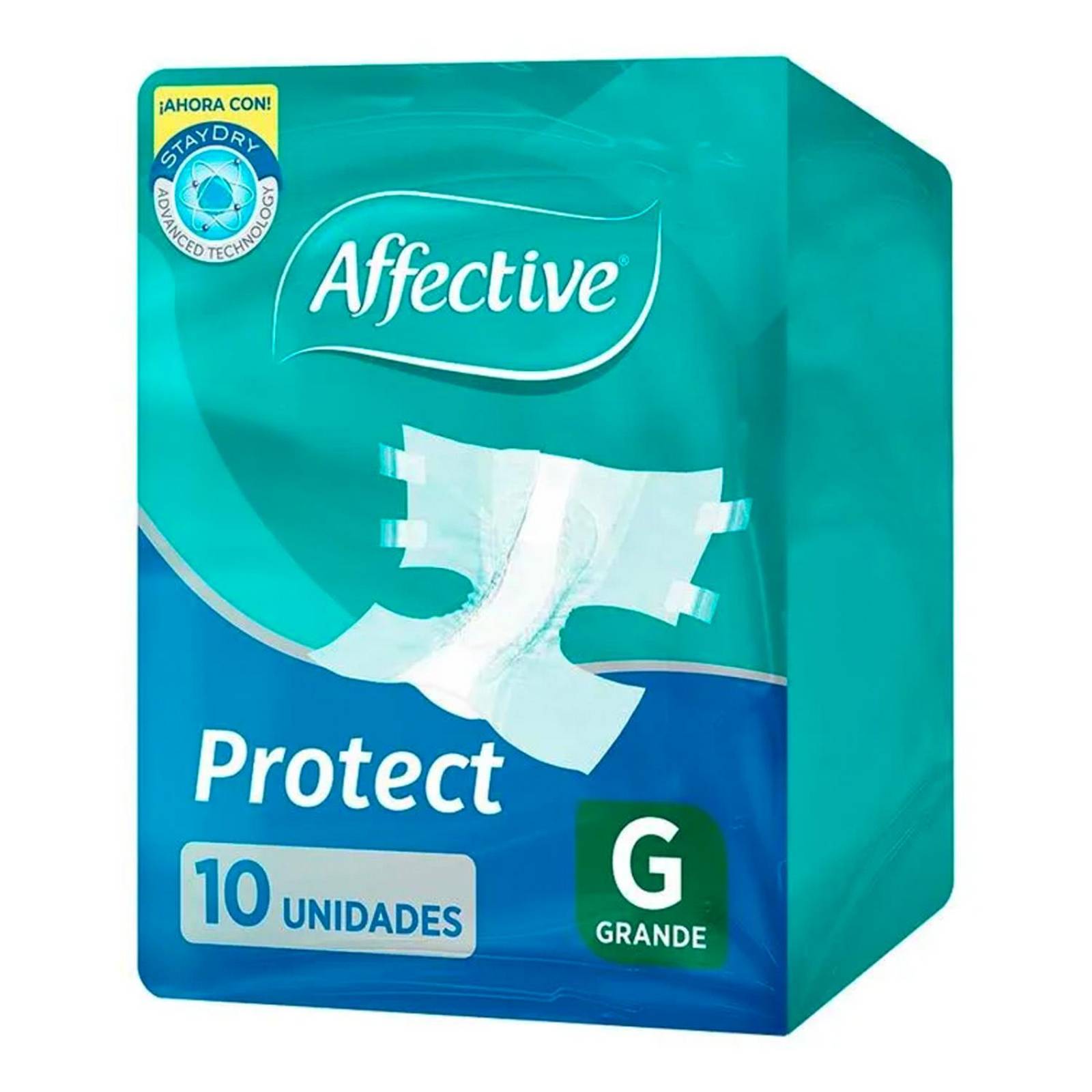 Pañal para Adulto Affective Active Grande 10 piezas 