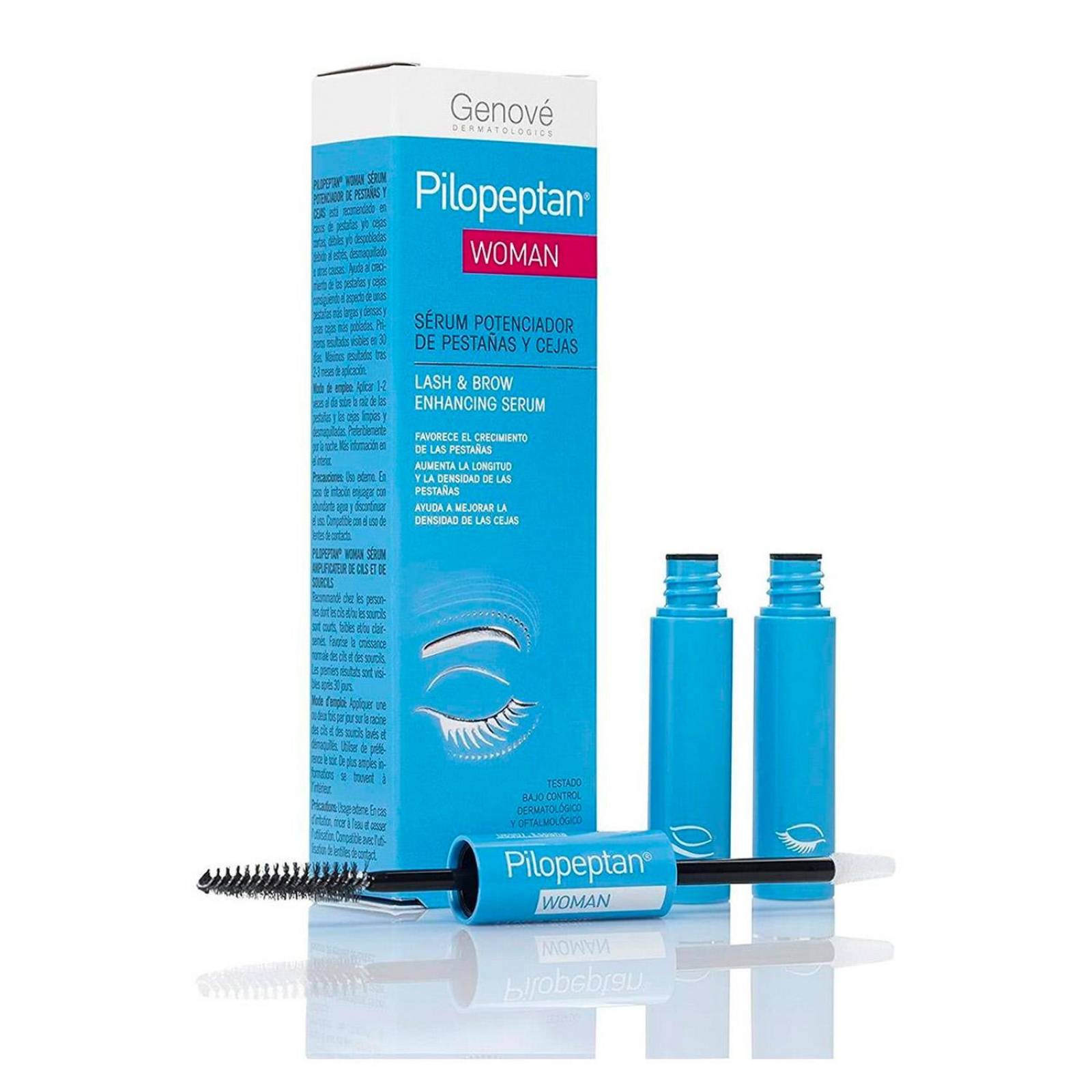 Sérum Genové Pilopeptan Woman Pestañas y Cejas 6 ml 