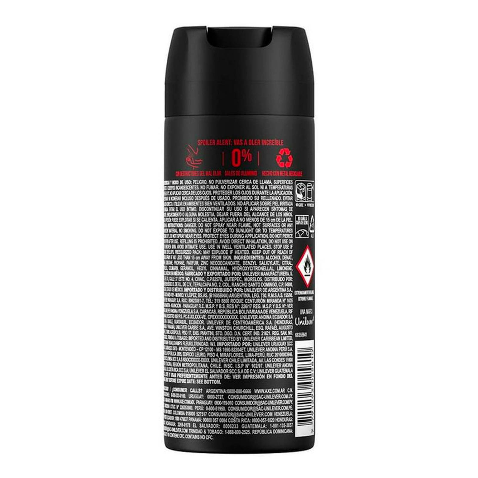 Desodorante Axe Fusion 96 gr 