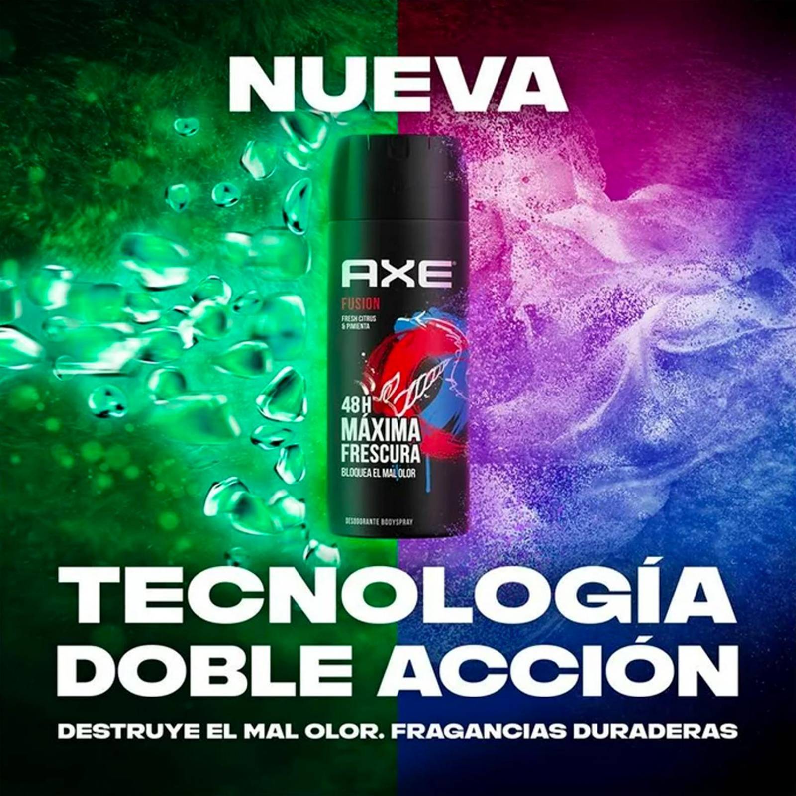 Desodorante Axe Fusion 96 gr 