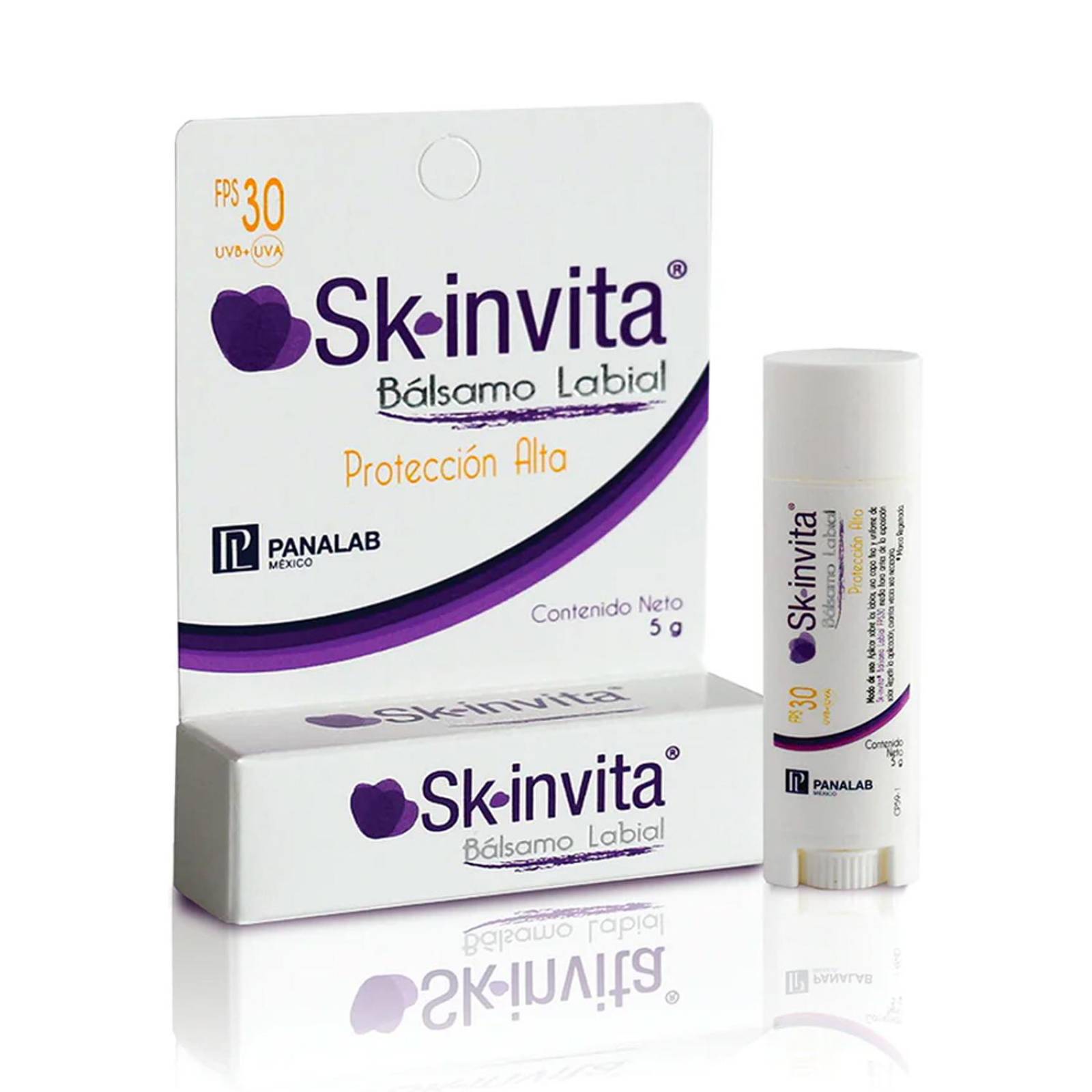 Bálsamo Labial Sk-invita Protección Alta 5 gr