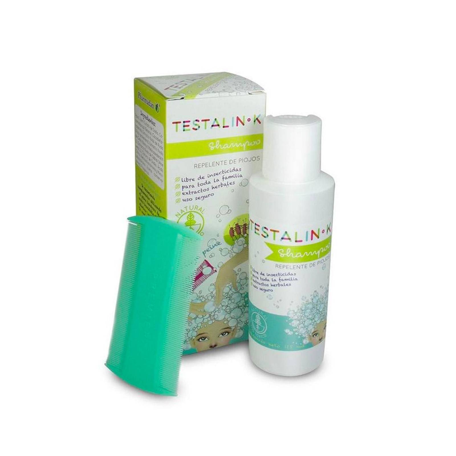 Shampoo Anti-Piojos Testalink Repelente 125 ml 