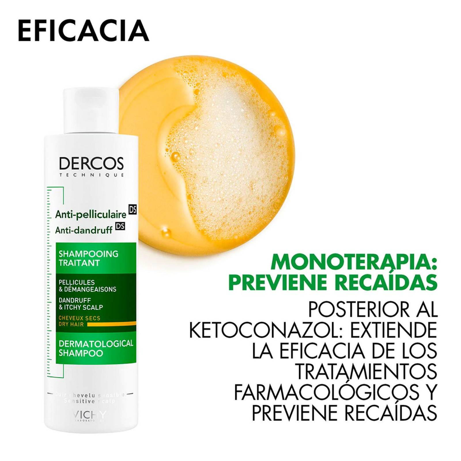 Shampoo Dercos Anti-Caspa Seca 200 ml 