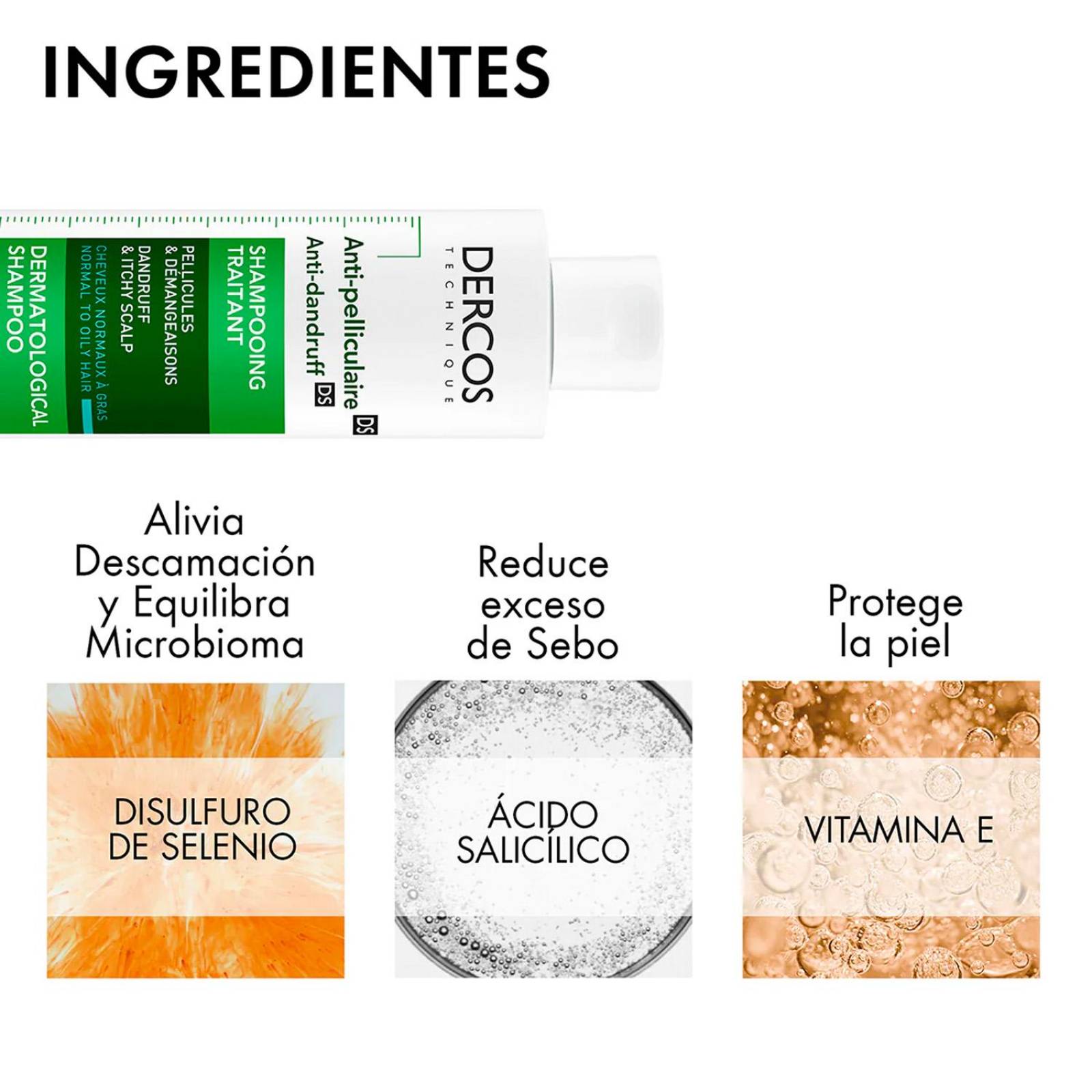 Shampoo Vichy Dercos Anticaspa 200 ml 