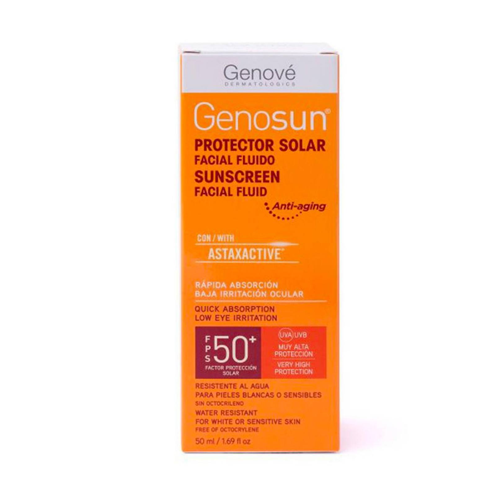 Protector Solar Genové Genosun FPS50 50 ml 