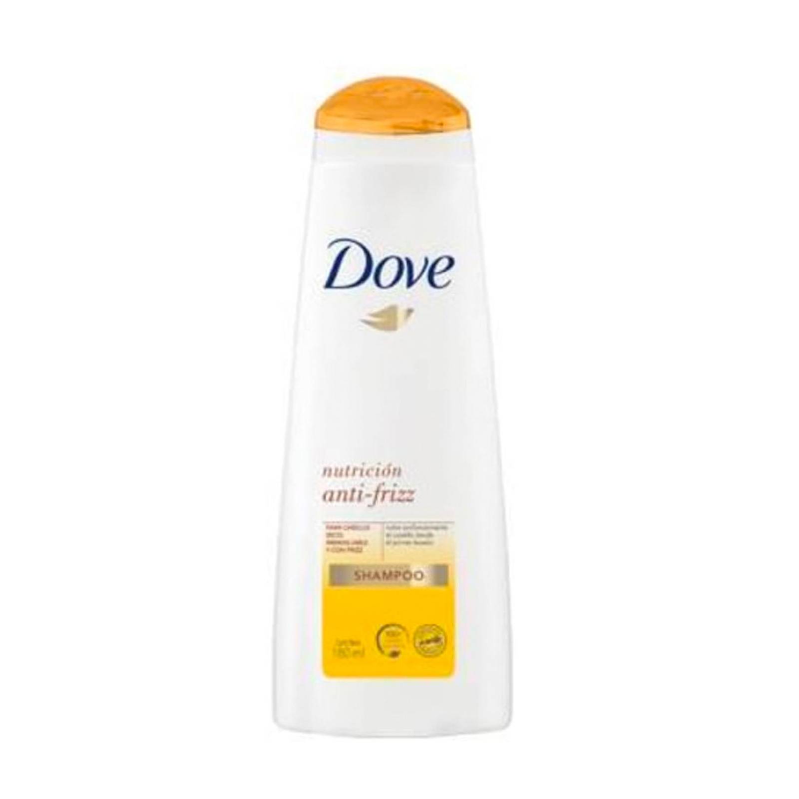 Shampoo Dove Nutrición Anti-Frizz 180 ml 