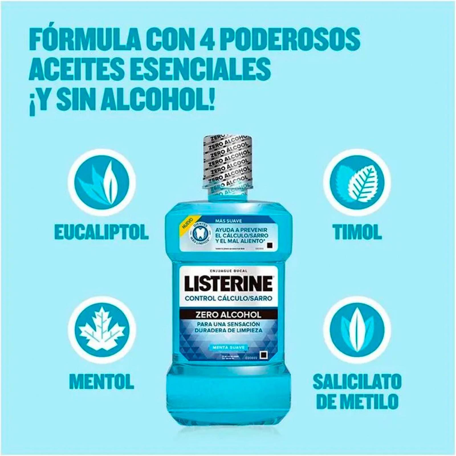 Enjuague Bucal Listerine Control Sarro 250 ml 
