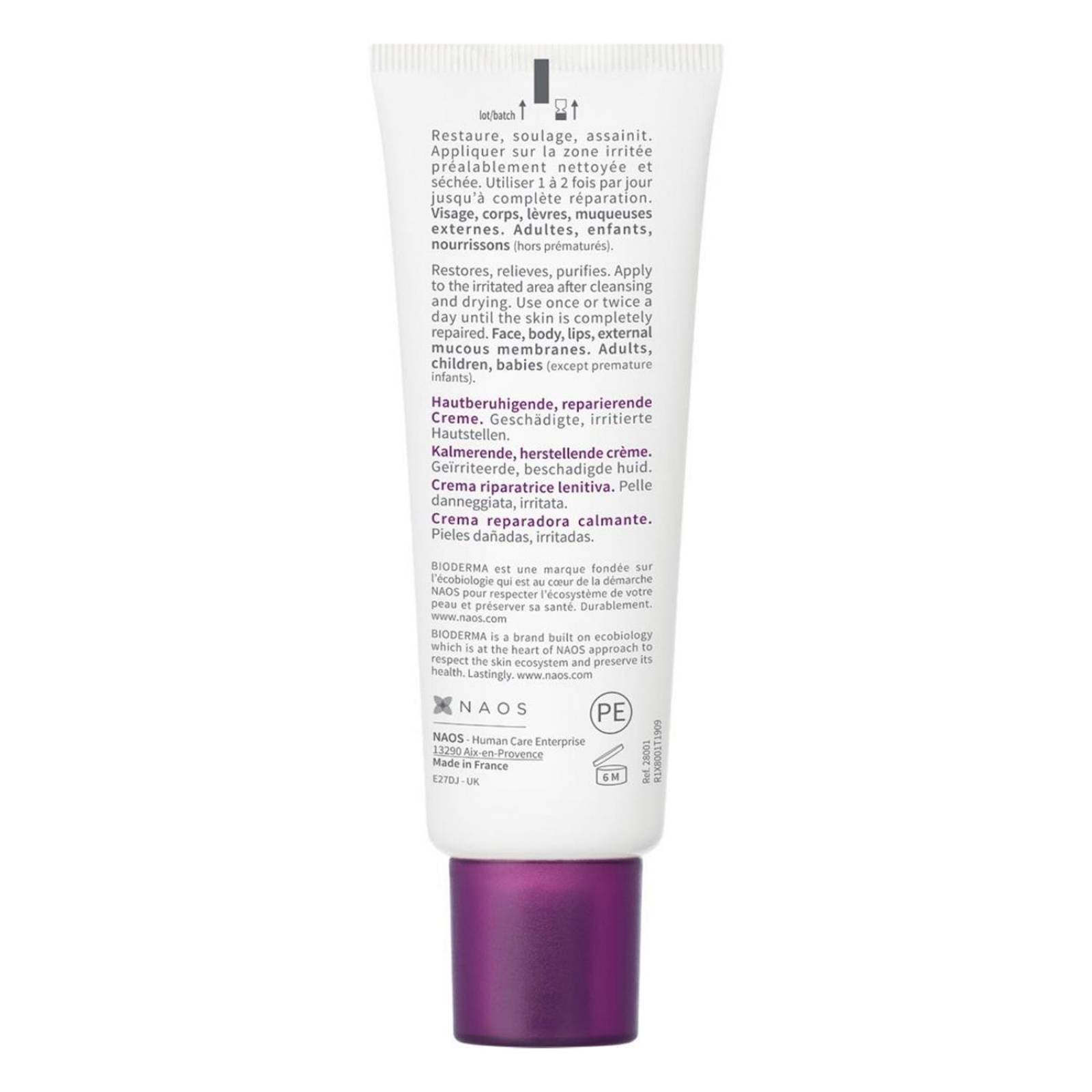 Crema Reparadora Bioderma Cicabio 40 ml 