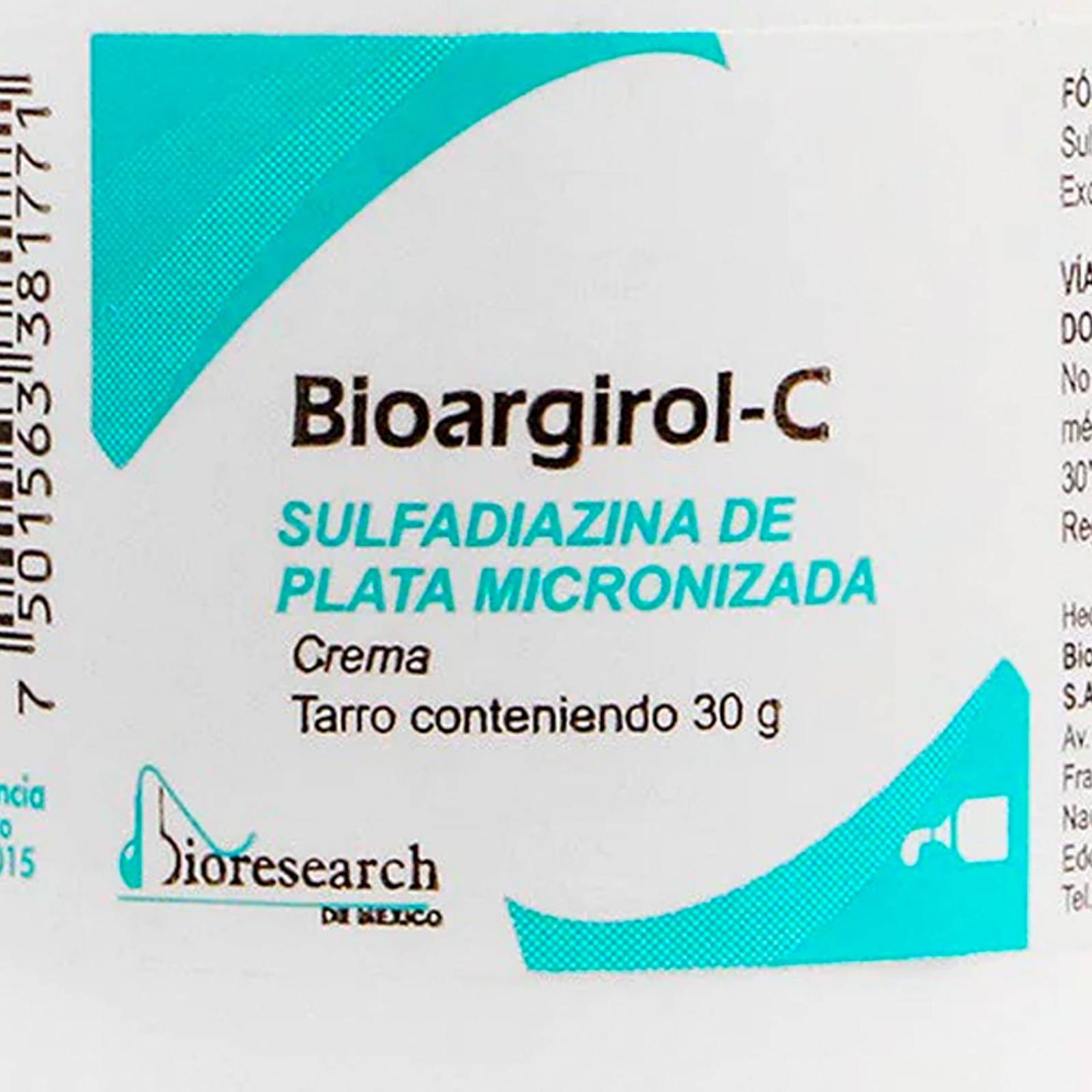 Crema Bioargirol-C 30 gr