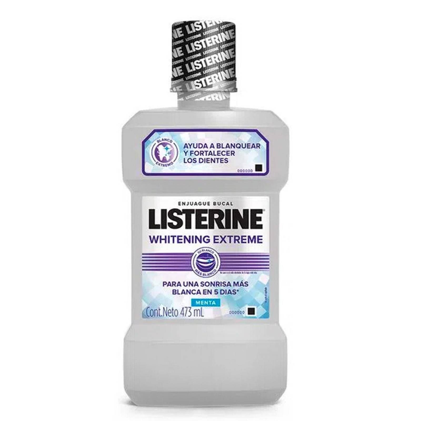 Enjuague Bucal Listerine Whitening Extreme 473 ml 