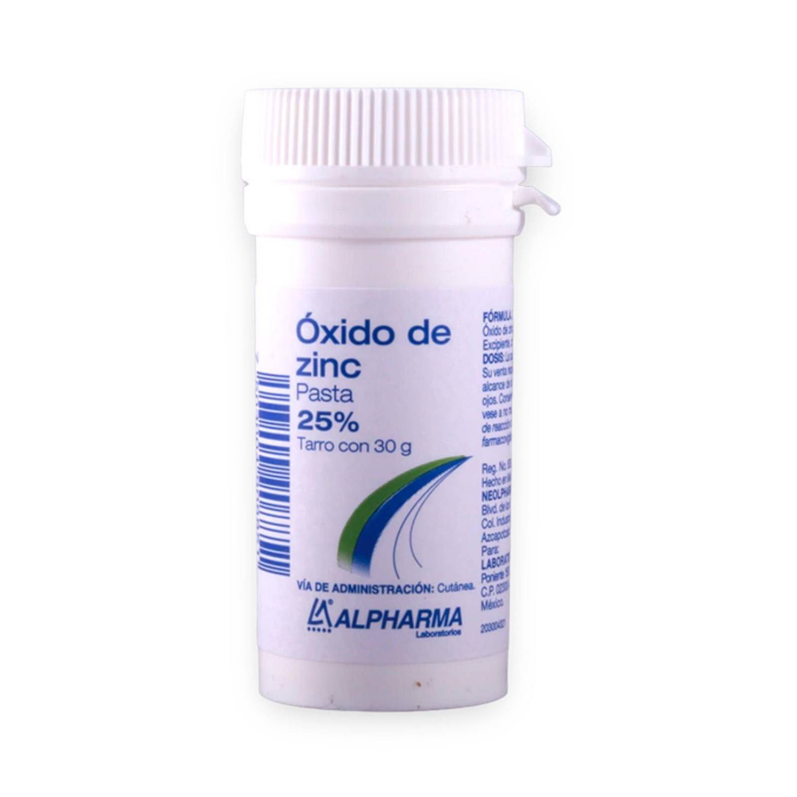 Óxido de Zinc Alpharma 25% 30 gr 