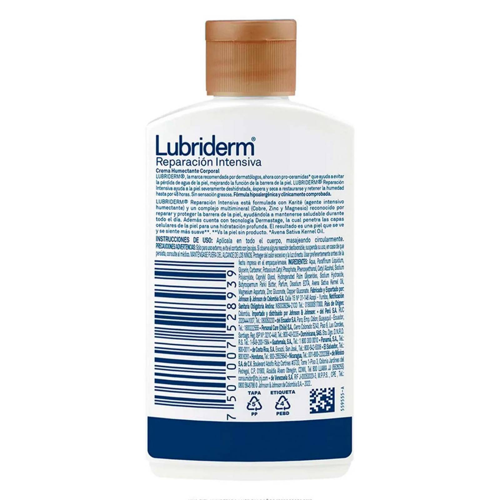 Crema Corporal Lubriderm Reparación Intensiva 200 ml 